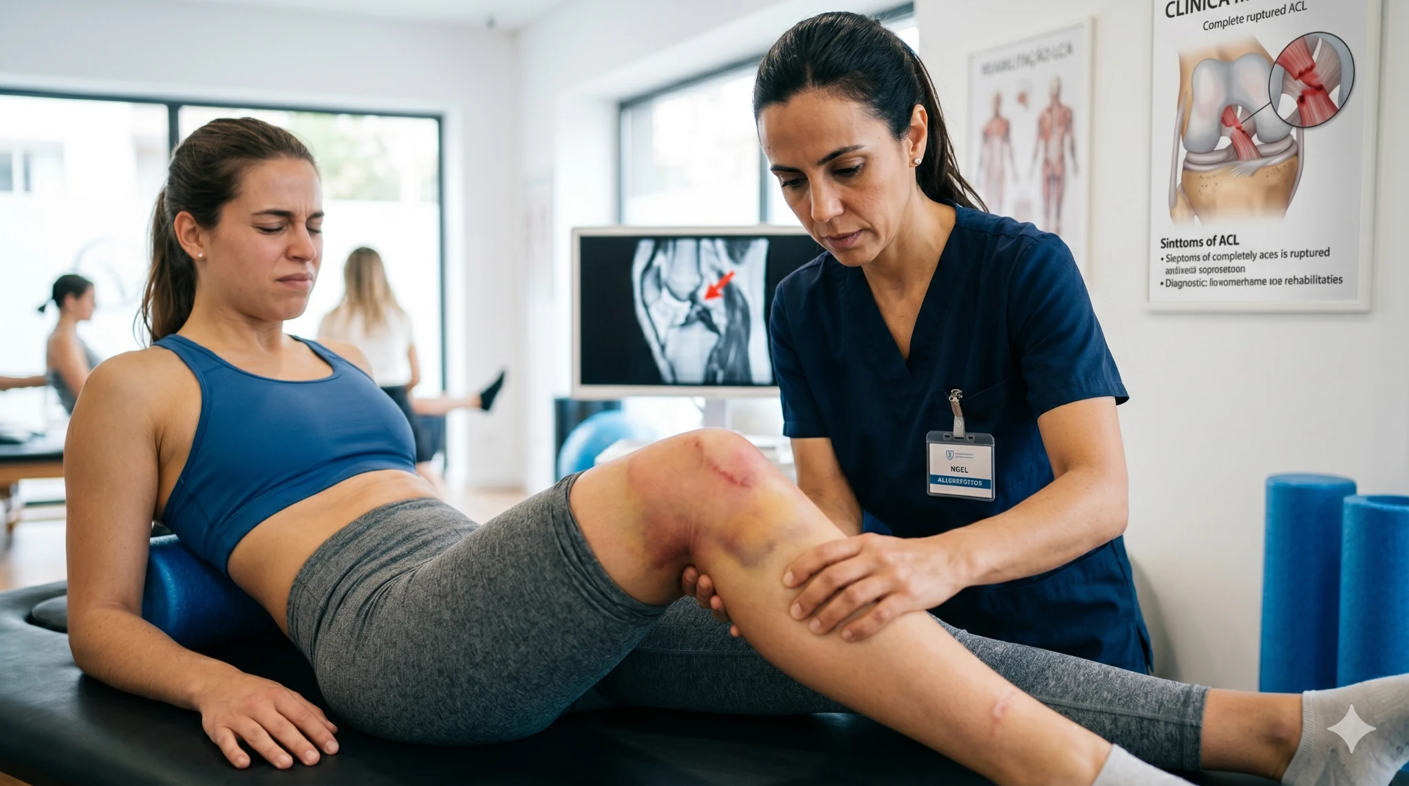 Lesão do Ligamento Cruzado Anterior: sintomas, diagnóstico e tratamento